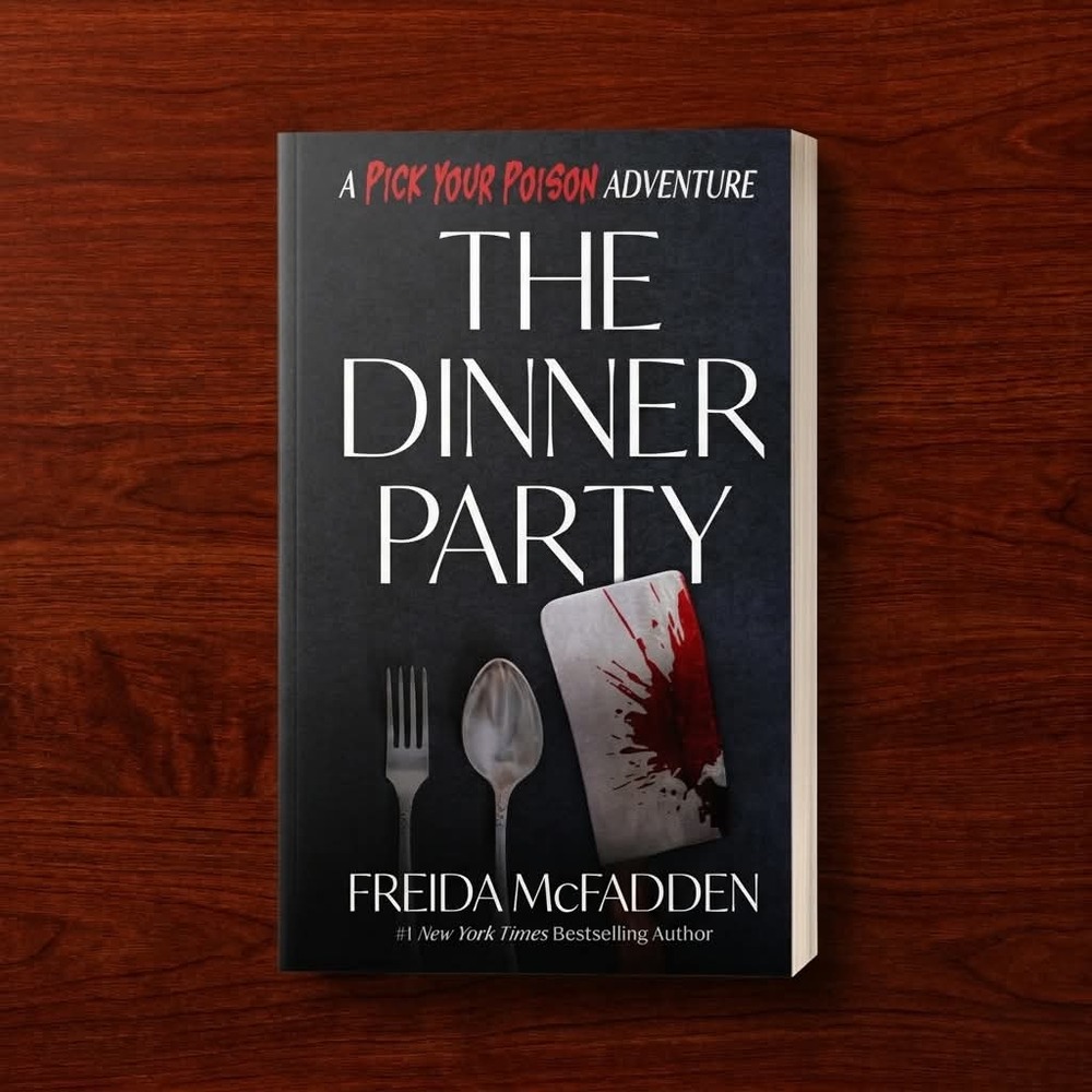 The Dinner Party: A Pick Your Poison Adventure (2026) Paperback Book NEW